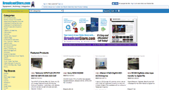 Desktop Screenshot of broadcaststore.com